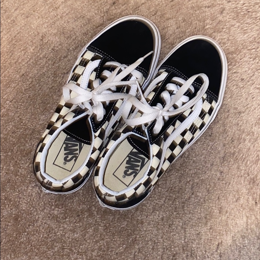 Checkered vans